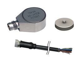KEMET VS-JV02A-K03 Sensor de Vibración, 2 mV/m/s², 500µA, 5.5 V, Panel/Chasis, Cable e Imán