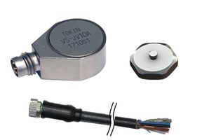 KEMET VS-JV02A-K04 Vibration Sensor, 2 mV/m/s², 500µA, 5.5 V, Panel / Chassis, Cable and Stud