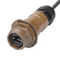 STEWART CONNECTOR S-RJFTV6A17071Q In-Line Adapter, Cat6a, IP68, Size 17, Adaptor, In-Line, RJ45 Jack, RJ45 Jack, S-RJFTV Series
