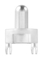 BIVAR GVLP-350-R Light Pipe, 0.35 ", 1 Pipes, Circular, PC Board, Transparent, GVLP Series