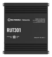 TELTONIKA RUT956 Cellular Router, Industrial, 4G LTE, 3G, 2G, 10Mbps, 100Mbps, RJ45 x 4, RS232 x 1, RS485 x 1, US