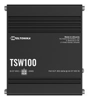 Ethernet Switch, PoE+, Unmanaged, Gigabit, 10/100Mbps/1Gbps, RJ45 x 5, DIN/Wall/Flat Surface Mount