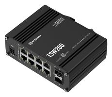 INDUSTRIAL 8-PORT POE+ SWITCH, 2 SFP, DI