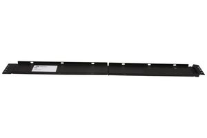 HAMMOND CGUIDE Cable Organizer, Cable Guide, Hinged, Steel, Black, Hinged Cable Guide, 19" Panel Rails