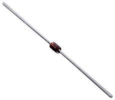 ONSEMI 1N4728A Diodo Zener Individual, 3.3 V, 1 W, DO-41 (DO-204AL), 2 Pines, 200 °C, Through Hole