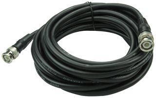 MULTICOMP PRO BNC-BNC PL RG59U 5M RF / Coaxial Cable Assembly, 16.4 ft, 5 m, RG59, BNC Straight Plug, BNC Straight Plug, 75 ohm