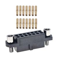 HARWIN M80-4810805 Rectangular Connector, Datamate J-Tek M80 Series, 8 Contacts, Receptacle, 2 mm, Crimp, 2 Row