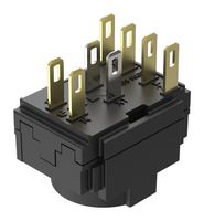 EAO 61-8480.22 Contact Block, EAO 61 Series Pushbutton, Keylock and Selector Switches, 3 Pole, 5A, 500V, Plug-In