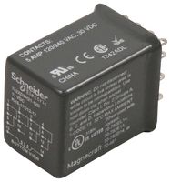 SCHNEIDER ELECTRIC/LEGACY RELAY 782XDXH21-12D Relevador de Potencia, 4PDT, 12 VDC, 5 A, Serie 782, Hembra