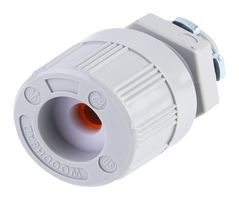 MOLEX 1300980071 Cable Gland, 1/2" NPT, 9.53 mm, 11.1 mm, Nylon (Polyamide), Gray, NEMA 6P