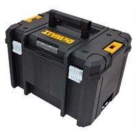 DEWALT DWST17806 Storage Case, Deep Box, Black, 17.6 " x 11.7 " x 11.75 ", TSTAK Series