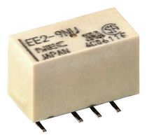 KEMET EE2-12NUH-L Relevador de Señal, 12 VDC, DPDT, 2 A, EE2 Series, Montaje Superficial, Sin Enclavamiento
