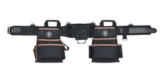 KLEIN TOOLS 55428 ELECTRCIAN TOOL BELT, BALLISTIC WEAVE, L