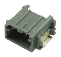 MOLEX 34912-8041 Conector Automotriz, Serie Mini50 34912, Enchufe en Ángulo Recto, 4 Contactos, PCB Macho