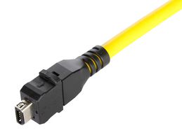 HARTING 09451822563 Modular Connector, IX Type A Plug, 1 x 1 (Port), 10P8C, Cat6a, IP20, Cable Mount