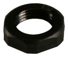 HUBBELL WIRING DEVICES LNP9BPK100 Locknut, Non Metallic, PG9, Nylon, 5.3 mm, Low Profile PG Series