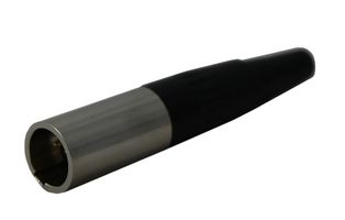 MULTICOMP PRO SVP555-TA-4P XLR Connector, Miniature, 3mm OD, 4 Contacts, Plug, Cable Mount, Gold Plated Contacts, Metal Body