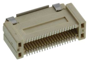 TE CONNECTIVITY - AMP 5084616-1 Conector Mezzanine, Receptáculo, 0.8 mm, 2 Líneas, 40 Contactos, Montaje Superficial