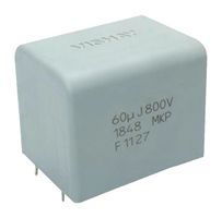VISHAY MKP1848510094K2 Power Film Capacitor, Metallized PP, Radial Box - 2 Pin, 1 µF, ± 5%, DC Link, Through Hole