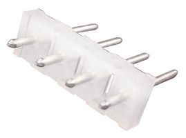 MOLEX 10-08-1022 Pin Header, Board-to-Board, Wire-to-Board, 5.08 mm, 1 Rows, 2 Contacts, Through Hole Straight