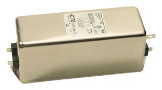 TE CONNECTIVITY - CORCOM 20EHQ1 Power Line Filter, Chassis, General Purpose, 250 VAC, 20 A, Single Phase, 2 Stage, Chassis Mount