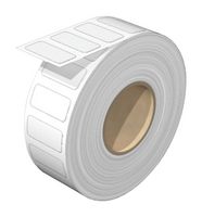 WEIDMULLER 2006500000 Label, Self Adhesive, 12.5 mm, 27 mm, Polyester, White