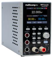 MULTICOMP PRO MP711132 US Fuente de Poder de Mesa, c/ DMM, Programmable, 1 Salida, 0 V, 30 V, 0 A, 5 A
