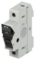 TE CONNECTIVITY 1SNF100023R0000 Fuse Holder, Modular, DIN Rail, 1 Fuse, 32 A, 690VDC, 690VAC, 10mm x 38mm, Screw Clamp