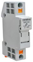 MARATHON SPECIAL PRODUCTS ZT1420 Fuse Holder, DIN Rail, 1 Fuse, 30 A, 600V, 10mm x 38mm, Push-In