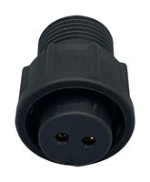 NORCOMP 868-02A-203R001 Circular Connector, Standard Circular Connector, Cavalier Series, Cable Mount Receptacle