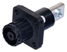 WEIDMULLER 2918840000 Conector de Alta Potencia, Conector Menos, Negro, Macho, 1.5 kV, 250 A, Montaje en Panel, Tornillo