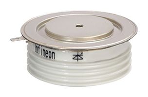 INFINEON T880N16TOFXPSA1 Thyristor Module, Phase Control, 100 mA, 250 mA Igt, 2.2 Vgt, 2.02 kA, 1.8kV, Module, Screw