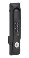 EATON TRIPP LITE SRCOMBO4 Handle, 4-Dig Comb Lock, 2 Key, Die-cast Zinc, SmartRack Series