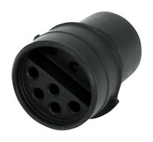SURE SEAL 120-1867-000 Circular Connector, Standard Circular Connector, Cable Mount Plug, 9 Contacts
