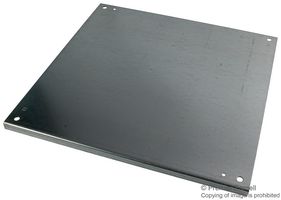 NVENT HOFFMAN A24P24G Panel, Conductive, Steel, 533mm x 533mm, White