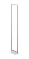 NVENT HOFFMAN EVR19FM58U Open Frame Rack, 2 Post, Aluminum, 108" H, 20.3" W, 15" D