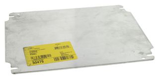 NVENT HOFFMAN LP2520G Panel, Steel, 9.1" x 7.13", White