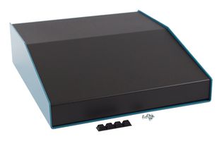 HAMMOND 1456KL3BKBU Alojamiento Metálico, Instrument, Aluminio, 81.43 mm, 258.62 mm, 294.87 mm, IP31