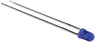 LUMEX SSL-LX3044USBD LED, QuasarBrite, Blue, Through Hole, T-1 (3mm), 20 mA, 3.5 V, 470 nm