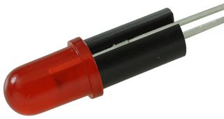LUMEX SSS-LX5093SRD-350B LED, QuasarBrite, Red, Through Hole, T-1 3/4 (5mm), 20 mA, 1.7 V, 660 nm