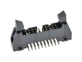3M N3440-5002RB Pin Header, Wire-to-Board, 2.54 mm, 2 Rows, 30 Contacts, Through Hole Right Angle, 3000 Series