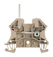 WEIDMULLER 1021200000 DIN Rail Mount Terminal Block, 2 Positions, 30 AWG, 12 AWG, 2.5 mm², Screw, 10 A