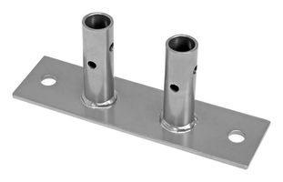 QUANTUM STORAGE WR-DFP Seismic Plate, Double Foot, Stationary Wire Shelving Units
