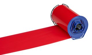 BRADY I75-R4407-RD Printer Ink Ribbon, Red, 4.33" W x 984' L, R4400 Series