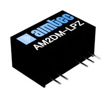 AIMTEC AM2DM-1215DH60LPZ Isolated Through Hole DC/DC Converter, ITE, Industrial & Medical, SIP-7, Module, 2 W, 2 Output