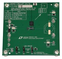 ANALOG DEVICES DC2417A-B Tarjeta Demo, LTC4367-1, Protección contra Subvoltaje, Sobrevoltaje e Inv Polaridad Alimentación