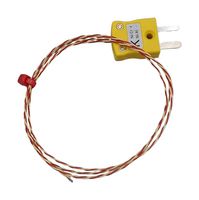 LABFACILITY Z8-K-0.3-C80-MP-A Termopar, K, -75 °C, 250 °C, 0.98 ft, 300 mm