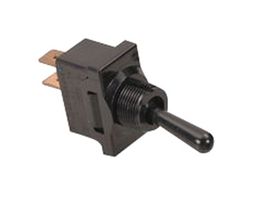 CARLING TECHNOLOGIES DA221-BB-B Toggle Switch, On-None-Off, SPDT, Non Illuminated, D Series, Panel Mount, 20 A
