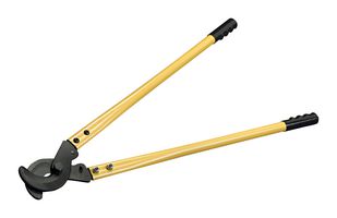 IDEAL 35-033 Cable Cutter, Shear Edge, 4.75 " Capacity, 32 " Length, 1000 MCM Copper and Aluminum Cables