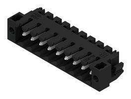 WEIDMULLER 1805010000 Terminal Block, Header, 3.5 mm, 9 Positions, 15 A, 320 V, Through Hole Right Angle